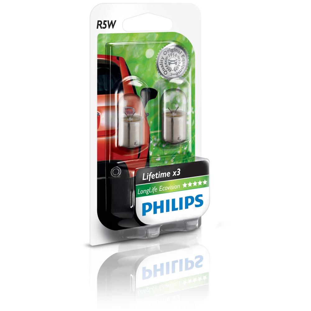 Guida con attenzione. Durata estesa. R5W 12 V 5 W. - Foto 1